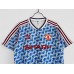 Manchester United 90/92 Away Blue Soccer Jersey